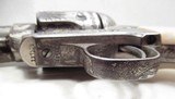 FINE ANTIQUE DELUXE FACTORY ENGRAVED COLT S.A.A. 45 REVOLVER from COLLECTING TEXAS – SHIPPED 1888 - 15 of 18