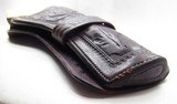 S.D. MYRES – EL PASO, TEXAS MARKED MONEY BELT with TOOLED SINGLE-LOOP HOLSTER from COLLECTING TEXAS - 9 of 11