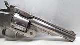ANTIQUE SMITH & WESSON SCHOFIELD 2ND MODEL “WELLS FARGO” MARKED REVOLVER from COLLECTING TEXAS – MADE 1876-1877 - 3 of 16
