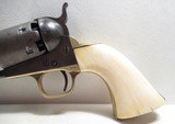 ANTIQUE COLT MODEL 1851 NAVY REVOLVER from COLLECTING TEXAS – MADE 1853 - IVORY GRIPS - 2 of 16