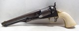 ANTIQUE COLT MODEL 1851 NAVY REVOLVER from COLLECTING TEXAS – MADE 1853 - IVORY GRIPS - 1 of 16