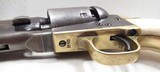 ANTIQUE COLT MODEL 1851 NAVY REVOLVER from COLLECTING TEXAS – MADE 1853 - IVORY GRIPS - 14 of 16