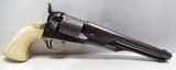 ANTIQUE COLT MODEL 1851 NAVY REVOLVER from COLLECTING TEXAS – MADE 1853 - IVORY GRIPS - 5 of 16
