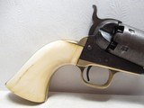 ANTIQUE COLT MODEL 1851 NAVY REVOLVER from COLLECTING TEXAS – MADE 1853 - IVORY GRIPS - 6 of 16