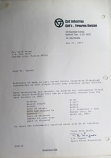 EXTREMELY RARE COLT S.A.A. SHERIFF’S MODEL REVOLVER from COLLECTING TEXAS – 3 1/2” ETCH PANEL BARREL .44-40 – FACTORY LETTER - 20 of 20