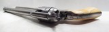 NICE ANTIQUE COLT S.A.A. 45 REVOLVER from COLLECTING TEXAS – IVORY GRIPS – 7 1/2” BARREL – NICKEL FINISH - 11 of 17