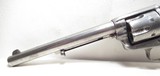 NICE ANTIQUE COLT S.A.A. 45 REVOLVER from COLLECTING TEXAS – IVORY GRIPS – 7 1/2” BARREL – NICKEL FINISH - 8 of 17
