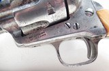 NICE ANTIQUE COLT S.A.A. 45 REVOLVER from COLLECTING TEXAS – IVORY GRIPS – 7 1/2” BARREL – NICKEL FINISH - 6 of 17
