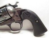 REALLY NICE COLT S.A.A. BISLEY MODEL REVOLVER with HOLSTER from COLLECTING TEXAS – MADE 1909 - 5 of 20