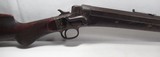 VERY EARLY ORIGINAL FRONTIER REMINGTON HEPBURN BUFFALO RIFLE 45-70 from COLLECTING TEXAS – SERIAL No. 1577 - 3 of 22