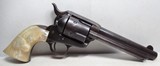 RARE and HISTORIC COLT S.A.A. REVOLVER in .44 RUSSIAN CALIBER from COLLECTING TEXAS – STRONG JOHNSON COUNTY, WY. POWDER RIVER RANGE WAR HISTORY