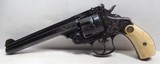 EXTREMELY RARE SMITH & WESSON D.A. 1ST MODEL No. 3 TARGET REVOLVER in .38 COLT CALIBER from COLLECTING TEXAS - 2 of 8