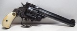 EXTREMELY RARE SMITH & WESSON D.A. 1ST MODEL No. 3 TARGET REVOLVER in .38 COLT CALIBER from COLLECTING TEXAS - 1 of 8