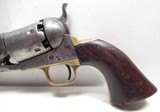 SCARCE ANTIQUE COLT MODEL 1861 ROUND BARREL NAVY REVOLVER from COLLECTING TEXAS – MADE 1863 – SN. 14,000 - 2 of 17