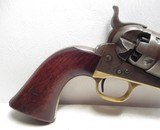 NICE ANTIQUE COLT MODEL 1860 ARMY REVOLVER with ORIGINAL BELT and HOLSTER from COLLECTING TEXAS – MADE 1862 - 2 of 17