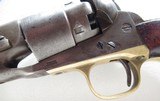 NICE ANTIQUE COLT MODEL 1860 ARMY REVOLVER with ORIGINAL BELT and HOLSTER from COLLECTING TEXAS – MADE 1862 - 7 of 17