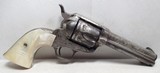 FINE ANTIQUE DELUXE FACTORY ENGRAVED COLT S.A.A. 45 REVOLVER from COLLECTING TEXAS – SHIPPED 1888 - 1 of 18
