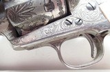 FINE ANTIQUE DELUXE FACTORY ENGRAVED COLT S.A.A. 45 REVOLVER from COLLECTING TEXAS – SHIPPED 1888 - 7 of 18