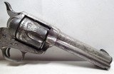 FINE ANTIQUE DELUXE FACTORY ENGRAVED COLT S.A.A. 45 REVOLVER from COLLECTING TEXAS – SHIPPED 1888 - 4 of 18