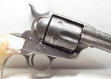 REALLY FINE ANTIQUE COLT SINGLE ACTION ARMY REVOLVER from COLLECTING TEXAS – FACTORY ENGRAVED – FACTORY LETTER - 3 of 18