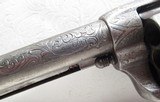 REALLY FINE ANTIQUE COLT SINGLE ACTION ARMY REVOLVER from COLLECTING TEXAS – FACTORY ENGRAVED – FACTORY LETTER - 8 of 18