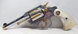 TEXAS SHIPPED WOLF & KLAR CUSTOMIZED COLT POLICE POSITIVE REVOLVER from COLLECTING TEXAS – FACTORY LETTER – SHIPPED 1937