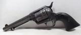 RARE ANTIQUE FACTORY ENGRAVED COLT S.A.A. REVOLVER from COLLECTING TEXAS – FACTORY LETTER – SHIPPED 1896