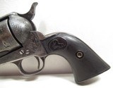 RARE ANTIQUE FACTORY ENGRAVED COLT S.A.A. REVOLVER from COLLECTING TEXAS – FACTORY LETTER – SHIPPED 1896 - 2 of 18
