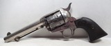 ANTIQUE COLT .45 SINGLE ACTION ARMY REVOLVER from COLLECTING TEXAS – FACTORY LETTER – SHIPPED 1898