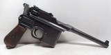 MAUSER C96 MODEL PISTOL with WOOD STOCK from COLLECTING TEXAS – MADE 1915-1916 - 5 of 24