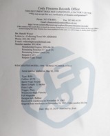 RARE ANTIQUE WINCHESTER MODEL 1886 EXTRA LIGHT SHORT RIFLE from COLLECTING TEXAS – MADE 1898 - 22 of 22