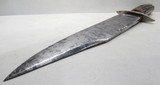 ANTIQUE GEORGE WOSTENHOLM & SONS - WASHINGTON WORKS BOWIE KNIFE from COLLECTING TEXAS – FROM the ROBERT ABELS COLLECTION - 10 of 14