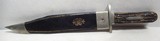 ANTIQUE GEORGE WOSTENHOLM & SONS - WASHINGTON WORKS BOWIE KNIFE from COLLECTING TEXAS – FROM the ROBERT ABELS COLLECTION - 11 of 14