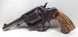 COLT NEW SERVICE REVOLVER from COLLECTING TEXAS - .44 CALIBER – MADE 1906 – FACTORY LETTER INCLUDED - 1 of 18