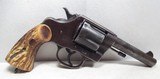 COLT NEW SERVICE REVOLVER from COLLECTING TEXAS - .44 CALIBER – MADE 1906 – FACTORY LETTER INCLUDED - 5 of 18