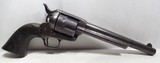 ANTIQUE COLT .45 SINGLE ACTION ARMY REVOLVER from COLLECTING TEXAS – MADE 1884 – 7 1/2” BARREL - 6 of 17