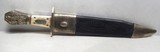 LARGE BOWIE KNIFE MARKED “W. BROADHURST – SHEFFIELD” with SHEATH from COLLECTING TEXAS – 9 1/2” BLADE - 12 of 15