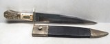 LARGE BOWIE KNIFE MARKED “W. BROADHURST – SHEFFIELD” with SHEATH from COLLECTING TEXAS – 9 1/2” BLADE - 1 of 15