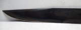 “BOWIE No. 1” REPLICA KNIFE with SHEATH from COLLECTING TEXAS – HANDMADE COPY by GULZAR AHMED – COPY of ORIGINAL JAMES BLACK MADE BOWIE No.1 - 7 of 20