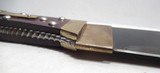 “BOWIE No. 1” REPLICA KNIFE with SHEATH from COLLECTING TEXAS – HANDMADE COPY by GULZAR AHMED – COPY of ORIGINAL JAMES BLACK MADE BOWIE No.1 - 11 of 20