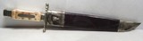“SOUTHERN & RICHARDSON – SHEFFIELD” MARKED BOWIE KNIFE with SHEATH from COLLECTING TEXAS – 10 1/2” BLADE - 12 of 17