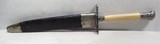 BOWIE STYLE SIDE KNIFE with SHEATH from COLLECTING TEXAS – MARKED “EVANS & CO. – 12 OLD FISH ST. – LONDON” – IVORY HANDLE - 13 of 16
