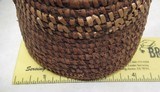 MISC. NATIVE AMERICAN MADE WOVEN BASKET STYLE ITEMS from COLLECTING TEXAS - 6 of 11