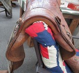 WELL MADE HORNLESS LEATHER SADDLE from COLLECTING TEXAS - 11 of 15