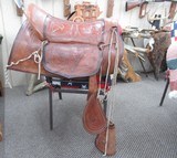 WELL MADE HORNLESS LEATHER SADDLE from COLLECTING TEXAS - 1 of 15