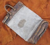 ANTIQUE CANVAS MONEY BAG from COLLECTING TEXAS – UNMARKED – POSSIBLE RAILWAY USE - 5 of 8