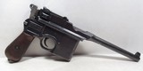 MAUSER C96 MODEL PISTOL with WOOD STOCK from COLLECTING TEXAS – MADE 1915-1916 - 5 of 24