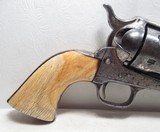 FINE WESTERN SHIPPED COLT S.A.A. 45 REVOLVER from COLLECTING TEXAS – SHIPPED 1881 – FACTORY LETTER INCLUDED – IVORY GRIPS - 6 of 18
