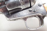 FINE WESTERN SHIPPED COLT S.A.A. 45 REVOLVER from COLLECTING TEXAS – SHIPPED 1881 – FACTORY LETTER INCLUDED – IVORY GRIPS - 3 of 18