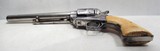 FINE WESTERN SHIPPED COLT S.A.A. 45 REVOLVER from COLLECTING TEXAS – SHIPPED 1881 – FACTORY LETTER INCLUDED – IVORY GRIPS - 12 of 18